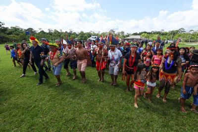galeria: Cerimônia de entrega da Terra Indígena Alto Rio Guamá desintrusada