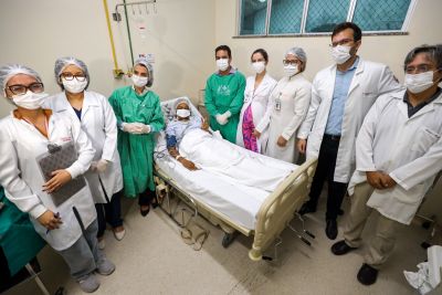 notícia: Ophir Loyola realiza primeiro transplante de medula óssea pelo SUS na Região Norte