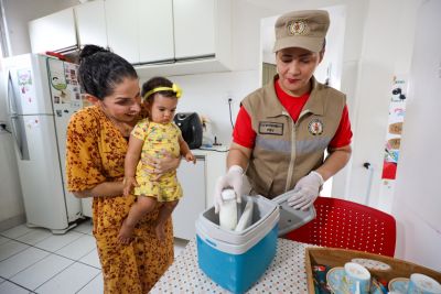 notícia: Doação de leite materno ajuda a salvar vidas de bebês internados na maior maternidade do Pará