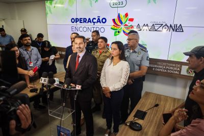 notícia: Segup apresenta ações integradas de segurança pública para a Cúpula da Amazônia