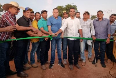 galeria: Governo do Estado entrega três pontes de concreto, em São Geraldo do Araguaia