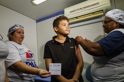 notícia: Mais de 120 mil doses foram aplicadas no Pará durante campanha nacional