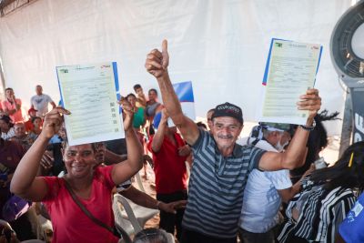 notícia: Mais de 580 famílias são contempladas pelo Estado com programas sociais em São Miguel do Guamá