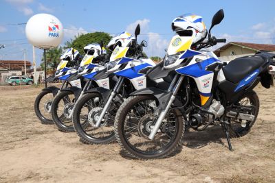 galeria: Entrega de Motos para Guarda Municipal e Lancha do Pará Rural em Moju