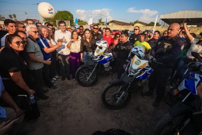 notícia: Governo reforça segurança em Moju com mais motocicletas para a Guarda Municipal