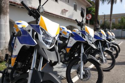 galeria: Vice-governadora realiza entrega de motos para guarda municipal de Capanema