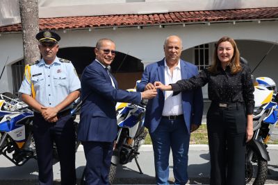 notícia: Segup prossegue com entrega de motocicletas para as Guardas Municipais do estado
