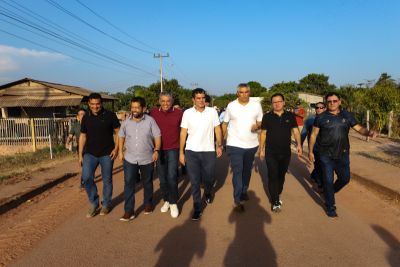 galeria: Governo do Estado inicia asfaltamento da vicinal Cuamba, no Baixo Amazonas em Monte Alegre