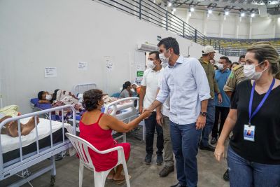 notícia: Em Santarém, governo estadual cria força-tarefa para reduzir transtornos no hospital atingido por incêndio