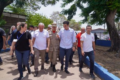 galeria: Visita do Governador Helder Barbalho ao Hospital Municipal de Santarém e a Arena do Oeste do Pará