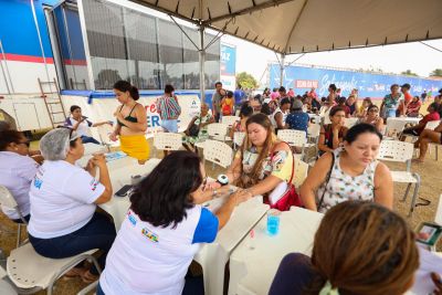 notícia: Governo do Estado realiza ação social no município de Salinas 
