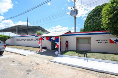 notícia: Em Castanhal, Estado entrega Escola Benício Lopes para atender cerca de 400 estudantes