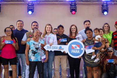 notícia: Estado beneficia mais de 580 famílias de Ponta de Pedras com programas sociais 