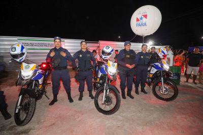 galeria: Governador Helder Barbalho  entrega motocicletas para Guarda  Municipal de Tomé-Açu
