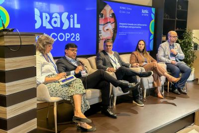 notícia: Semas apresenta na COP 28 políticas públicas ambientais do Governo do Pará