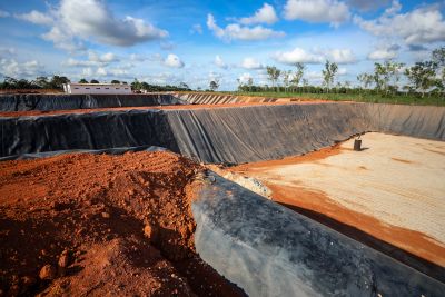 galeria: Construção do Centro de Gestão Integrada de Resíduos Sólidos Urbanos do Município de Rondon do Pará
