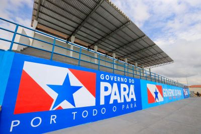 notícia: Novo estádio 'Almir Gabriel' e entregue pelos estado à população de Goianésia do Pará