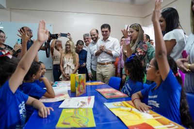 notícia: Estado entrega Escola Estadual Dona Alzira Teixeira em benefício a mais de 200 estudantes de Belém