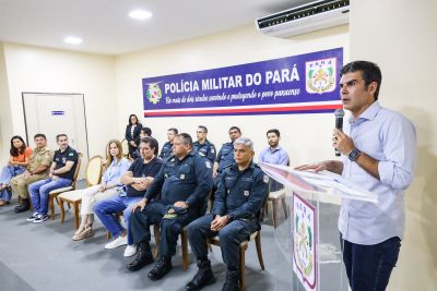 notícia: Governo do Pará entrega novo prédio da Corregedoria-Geral da Polícia Militar