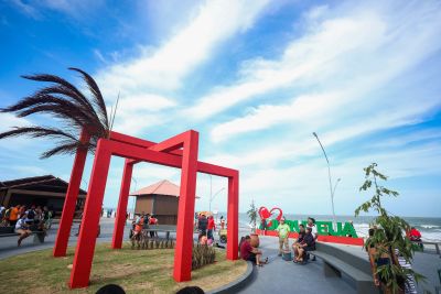 galeria: Estado entrega nova orla da praia de Ajuruteua, em Bragança