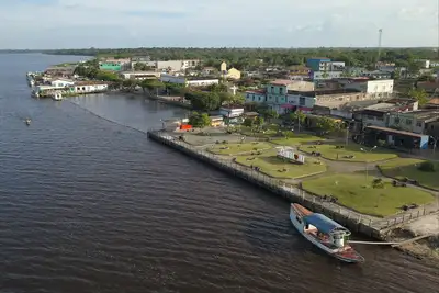 notícia: No Marajó, Emater participa de acordo de pesca de camarão-da-Amazônia 