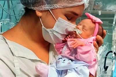 notícia: Com projeto de humanização, Regional de Marabá celebra a vida de bebês prematuros