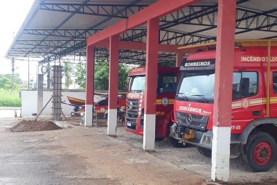 notícia: Obras do novo Grupamento do Corpo de Bombeiros Militar do Pará de Altamira entram em fase final