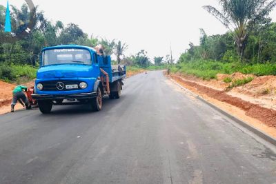 notícia: Estado conclui 100% do asfalto na PA-220, a Transmaú, no nordeste paraense