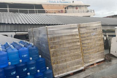 notícia: Sefa apreende 35.700 latas de cerveja em porto de Oriximiná