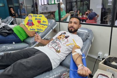 notícia: Hemopa reitera programação alusiva à campanha de doação de sangue do carnaval