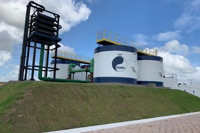 notícia: Sistema de Abastecimento de Água de Castanhal já está com de 85% das obras concluídas