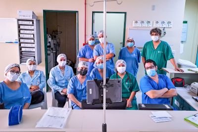 notícia: Equipe da UTI do Hospital Regional do Marajó começa a usar a plataforma Telerounds