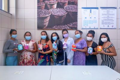 notícia: Hospital Regional do Marajó realiza oficinas para mães de bebês internados nas UTIs