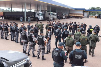 notícia: Segup lança Operação “Esparavel” em combate à criminalidade na Região do Baixo Tocantins