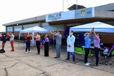 notícia: Unacon realiza Dia D do Março Lilás para público feminino