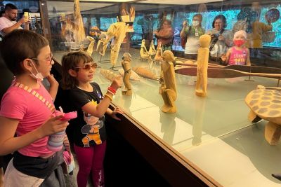 notícia: Crianças do Oncológico Infantil visitam o Parque Estadual do Utinga, em Belém