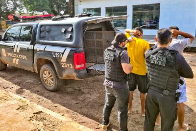 notícia: Polícia Civil prende sete pessoas de grupo criminoso, em Soure