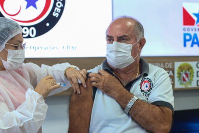 notícia: Segup e CIOp promovem campanha de vacinação para os agentes de segurança