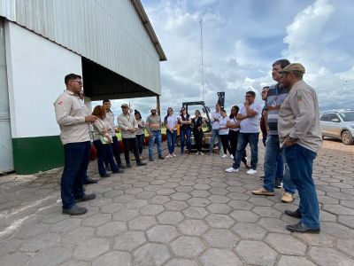 notícia: Ações sustentáveis e de saúde pública são discutidas pelo HGT e empresa de bioenergia