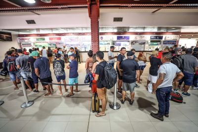 notícia: Terminal Hidroviário de Belém deve receber cerca de 9 mil passageiros na Semana Santa