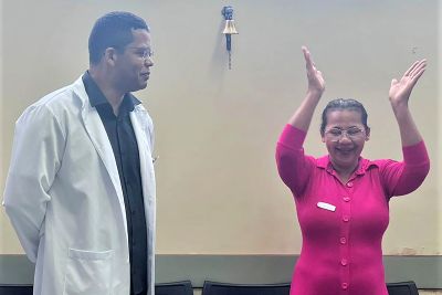 notícia: ‘Sino Dourado’ toca na Unidade de Alta Complexidade em Oncologia em Tucuruí