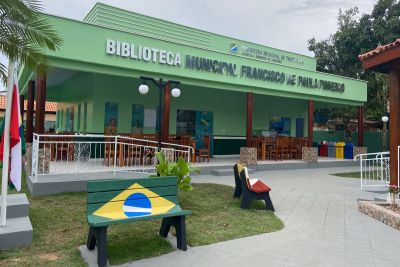 notícia: Fundação Cultural do Pará capacita profissionais de biblioteca municipal em Tracuateua