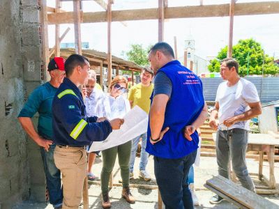 notícia: CPH faz visita técnica à obra de reconstrução do Terminal Hidroviário de Bagre, no Marajó