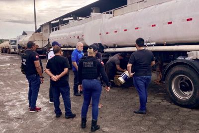 notícia: Ação policial integrada recupera duas mil toneladas de óleo vegetal
