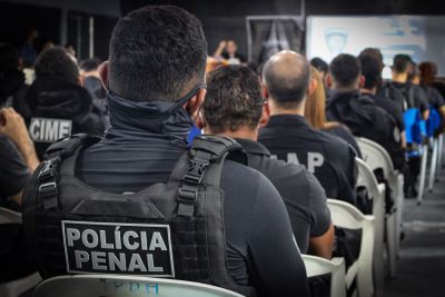 notícia: Mais de 700 policiais penais têm cerimônia de posse nesta quarta-feira (3), em Belém