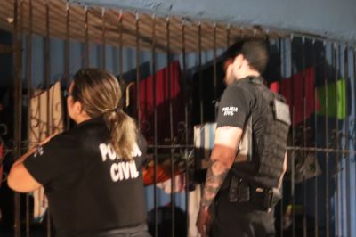 notícia: Polícia Civil faz busca e apreensão em residência de investigado por divulgação de conteúdo sexual, em Belém