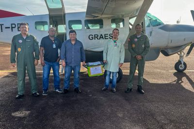 notícia: Regional do Araguaia recebe rim de paciente de Santarém e realiza o terceiro transplante renal do ano