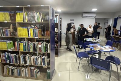 notícia: Estado entrega brinquedoteca e mais de 800 livros à Biblioteca Municipal de Bujaru