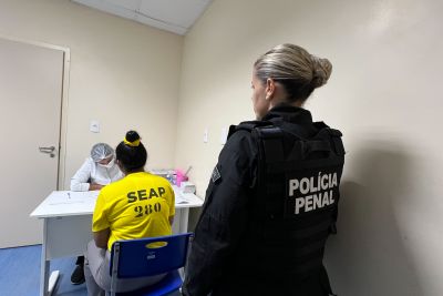 notícia: Defensoria Pública e Seap oferecem 40 mamografias para internas do CRF