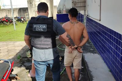 notícia: Polícia Civil prende trio em flagrante pelo crime de furto qualificado, em Muaná